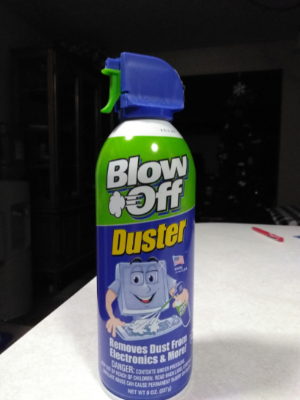 Duster cans are a solution