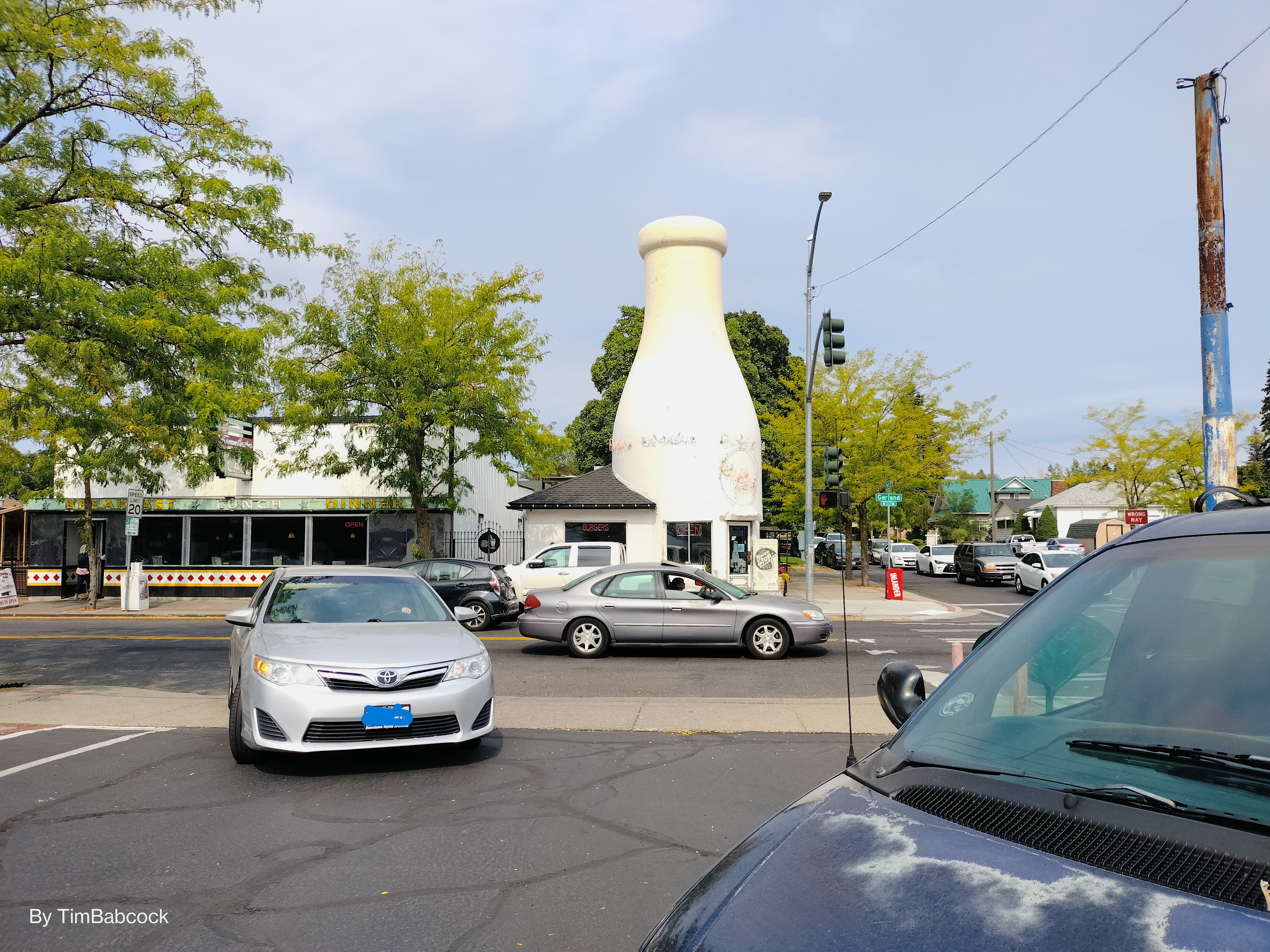 Mary Lou's Milk Bottle (Spokane, Washington)